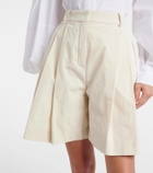 Nina Ricci Cotton canvas shorts