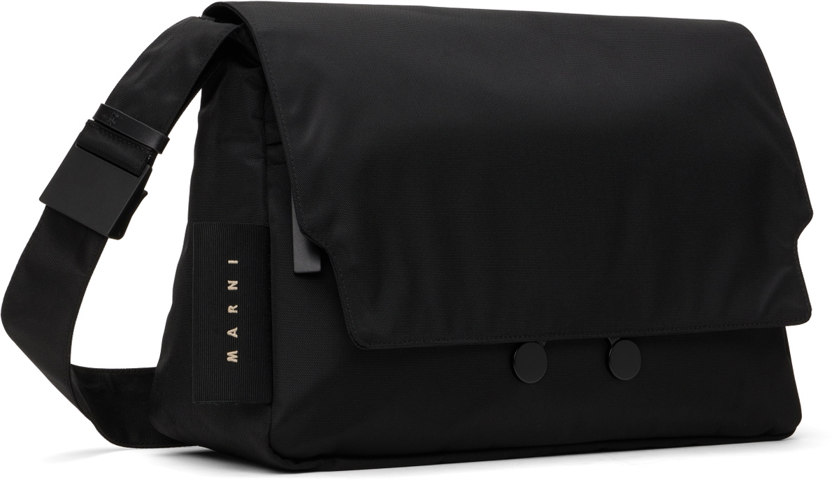 Marni Black CORDURA Cityscape Crossbody Bag