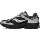 Saucony Black & Silver ProGrid Omni 9 Sneakers