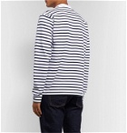 Barbour White Label - White Label Lanercost Striped Cotton-Jersey T-Shirt - Blue