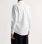 Blue Blue Japan - Button-Down Collar Cotton Oxford Shirt - White