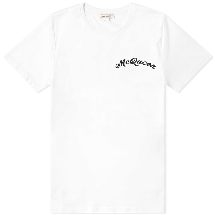 Photo: Alexander McQueen Mcqueen Script Tee