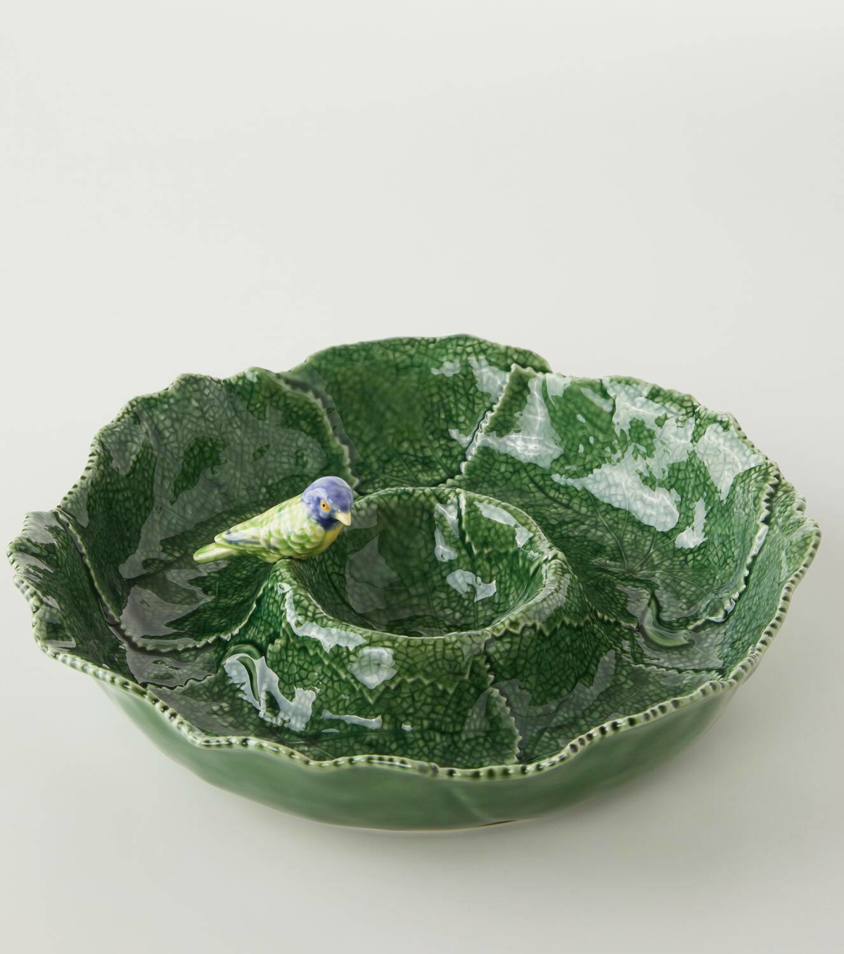 Bordallo Pinheiro Cinerária ceramic appetizer plate