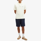 Polo Ralph Lauren Men's Tipped Custom Fit Polo Shirt in Herbal Milk