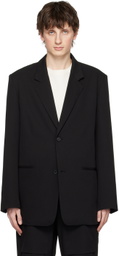 The Frankie Shop Black Grant Blazer