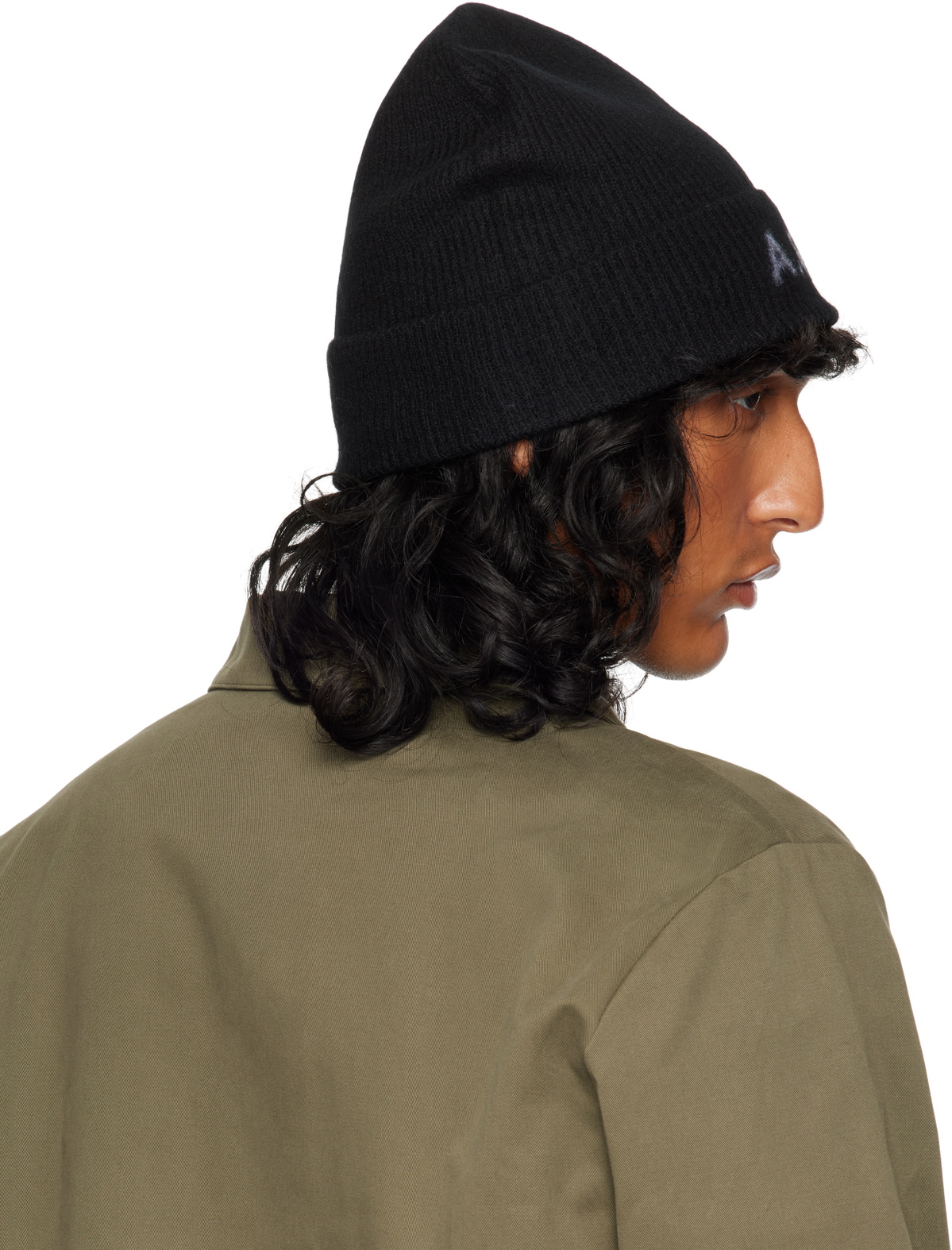 A.P.C. Black Harry Beanie