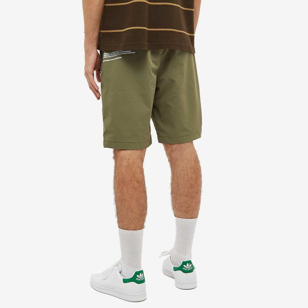 Men's AAPE Nylon Short in Khaki AAPE by A Bathing Ape