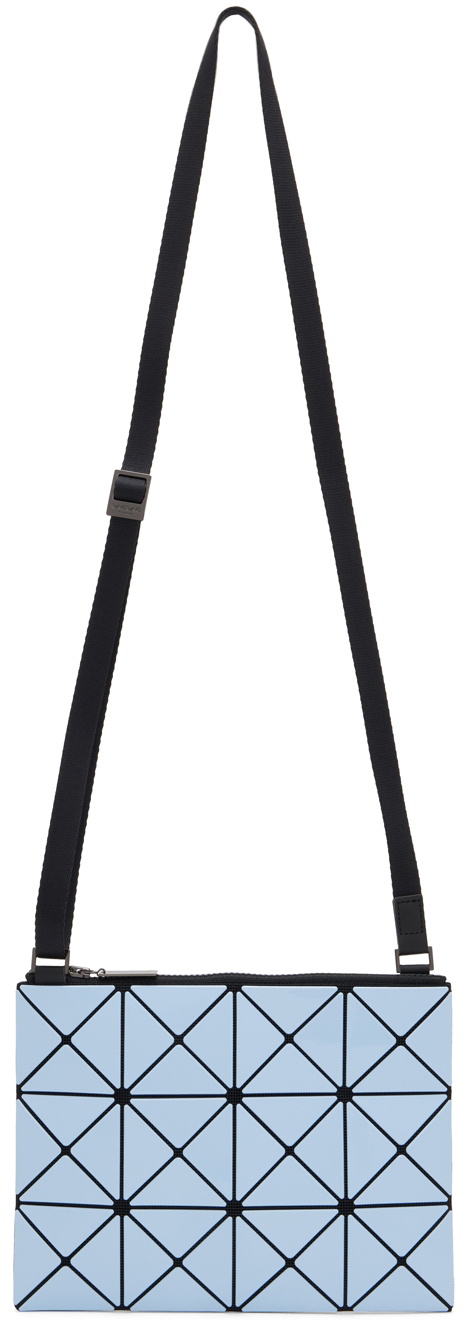 BAO BAO ISSEY MIYAKE Blue & Gray Double Color Lucent Bag Bao Bao  