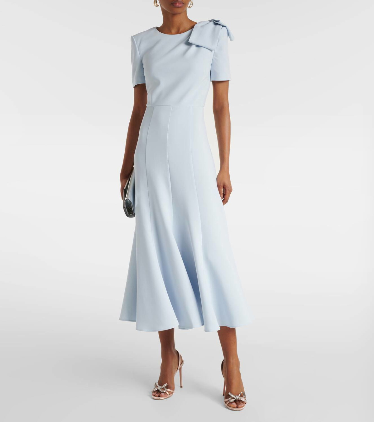 Roland Mouret Bow-detail midi dress Roland Mouret