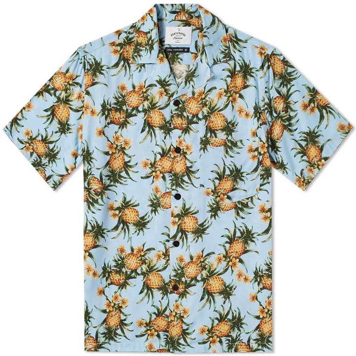 Photo: Portuguese Flannel Short Sleeve Ananas Vacation Shirt