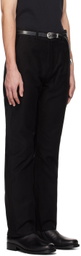 John Elliott Black Moleskin Trousers