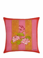 LISA CORTI Tea Flower Redorange Pillow