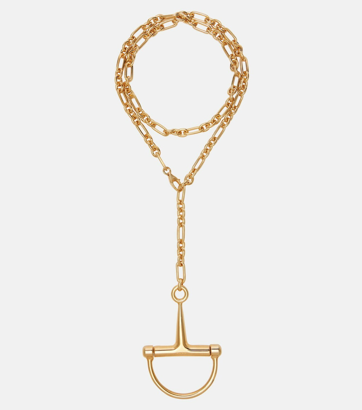 Gucci Half Horsebit chain necklace