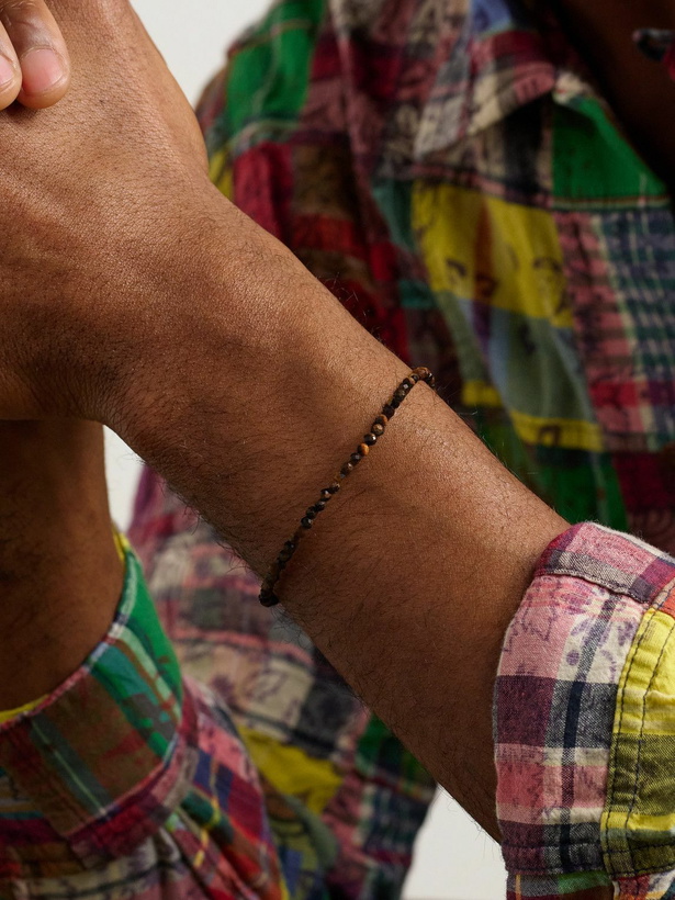 Photo: JIA JIA - Gold Tiger's Eye Beaded Bracelet
