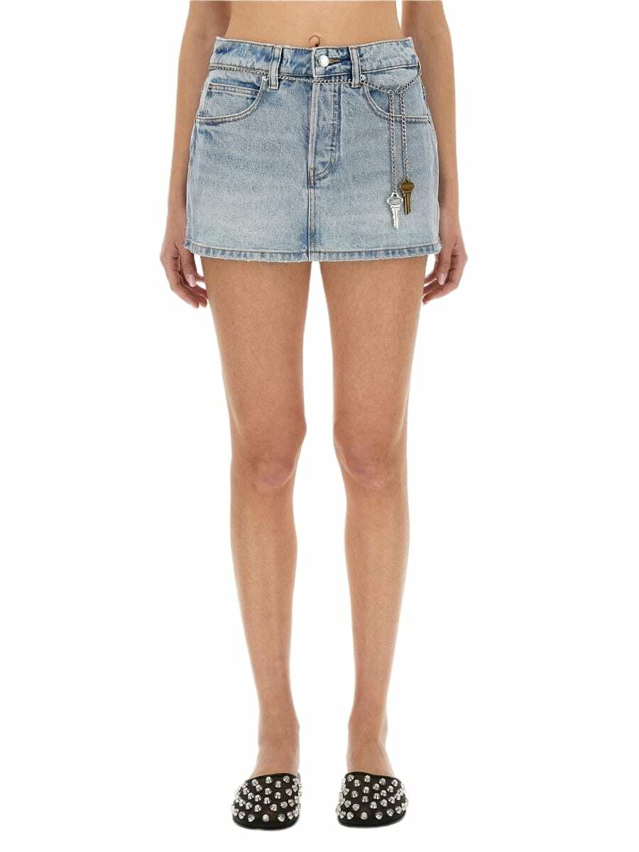 Alexander Wang Blue Cult Zip Jeans Alexander Wang