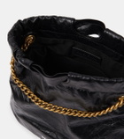 Balenciaga Crush Mini leather tote bag