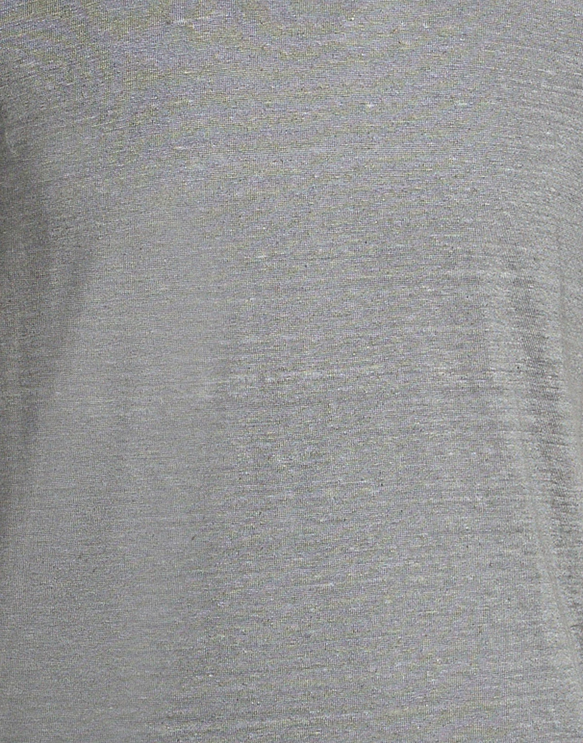 120% Lino Mens T-shirt in Grey
