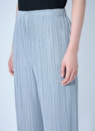 Pleats Please Issey Miyake Pleated Wide-Leg Trousers