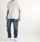 Sorry In Advance - Logo-Print Cotton-Jersey T-Shirt - White