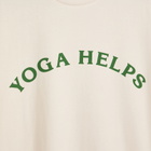 IDEA Yoga Helps T-Shirt in Vintage White