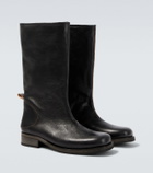 Our Legacy Haul Camion leather mid-calf boots