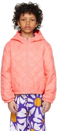 Marni Kids Pink Quilted Jacket
