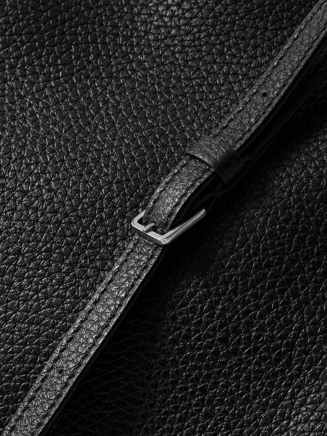 The Row - Nan Full-Grain Leather Messenger Bag