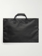 Bennett Winch - Trifold Leather-Trimmed Cotton-Canvas Suit Carrier