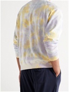 Jungmaven - Bonfire Tie-Dyed Hemp and Organic Cotton-Blend Jersey Sweatshirt - Yellow