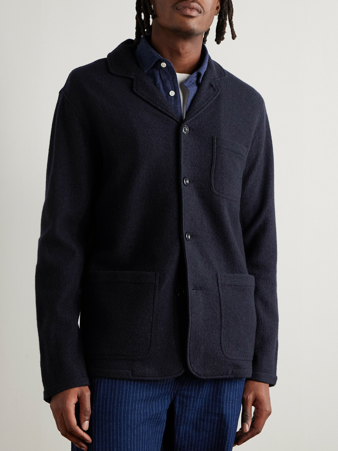 Hartford - Wool Blazer - Blue