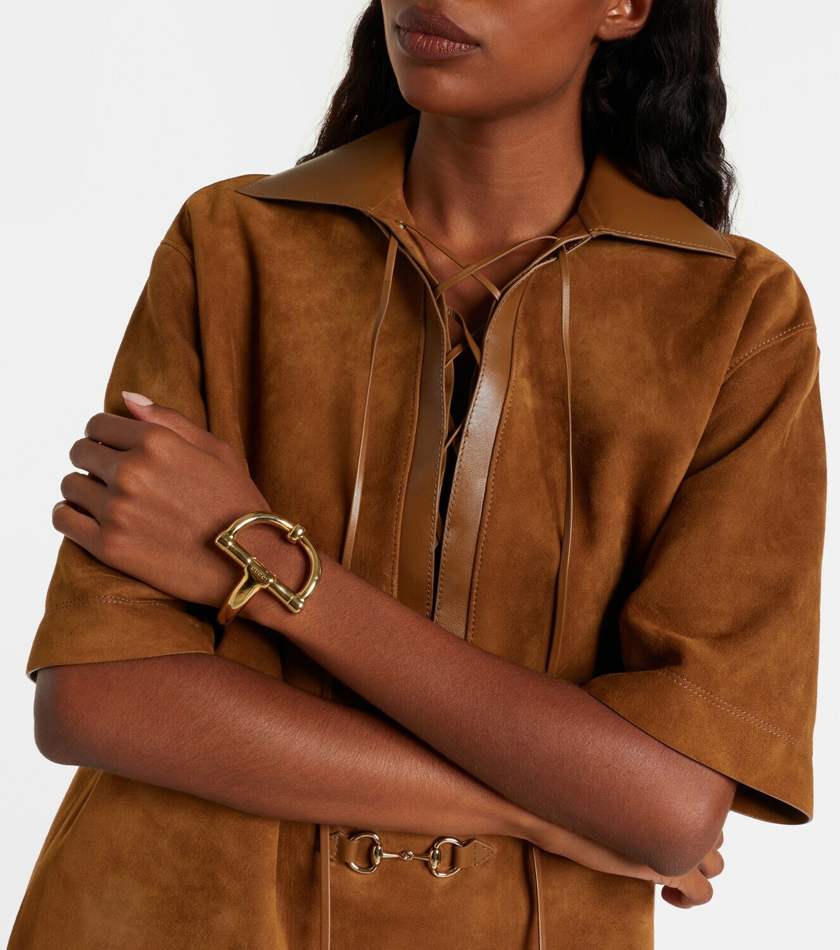 Gucci Half Horsebit cuff bracelet