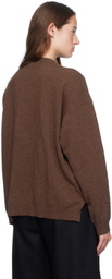 Henrik Vibskov Brown Horse Head Sweater