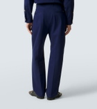 Valentino Cotton gabardine straight pants