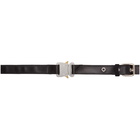 1017 ALYX 9SM Black Mackintosh Edition Medium Rollercoaster Belt