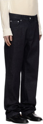 POST ARCHIVE FACTION (PAF) Navy 8.0 Right Jeans