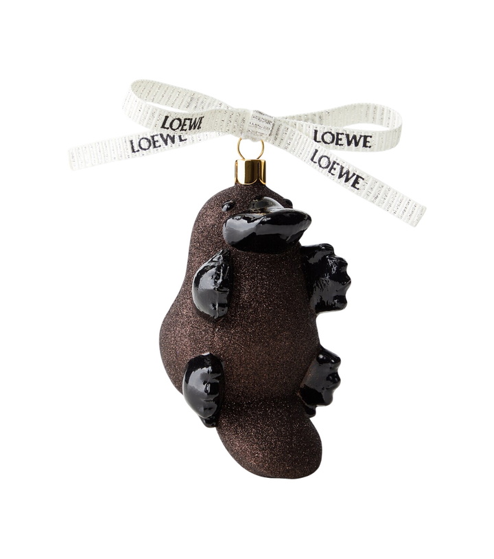 Photo: Loewe Platypus glitter glass ornament