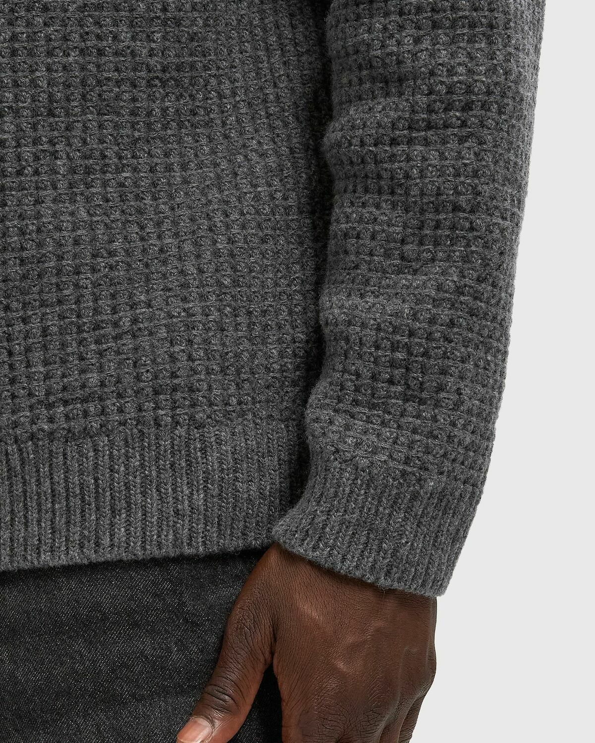 CLOSED KNITTED POLO Grey Men