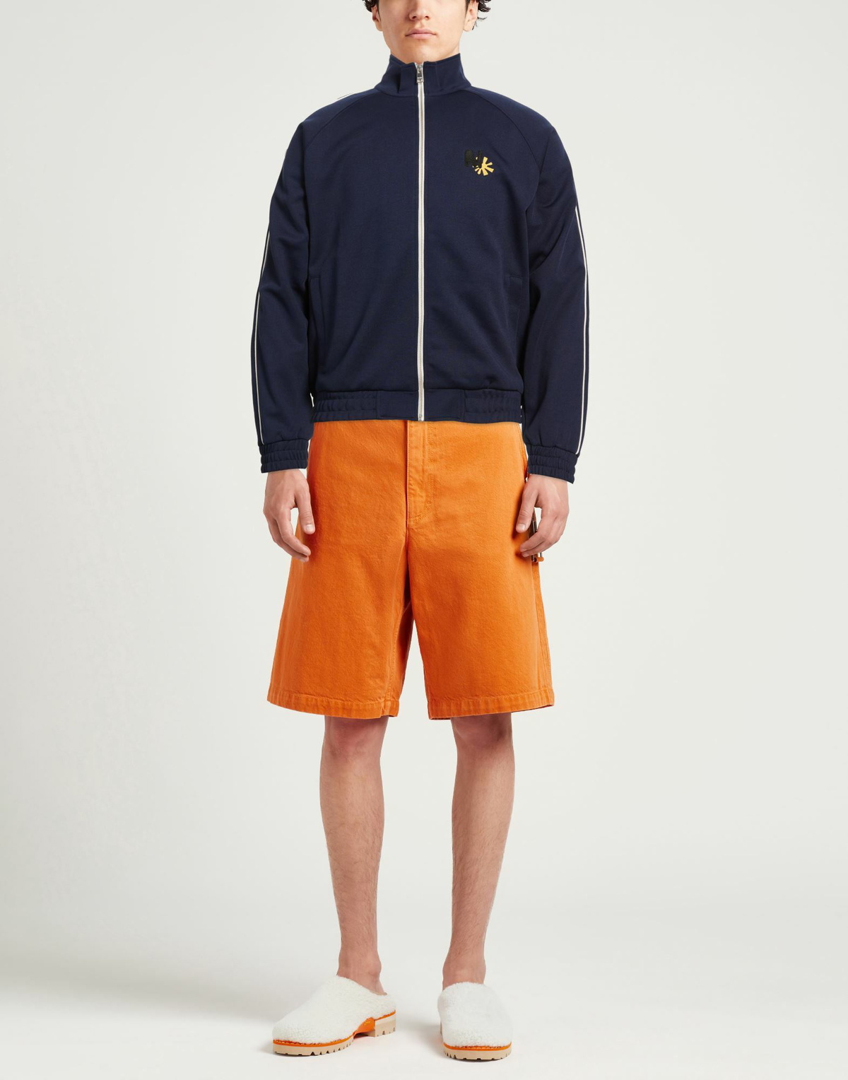 Msgm Mens Sweatshirt in Navy