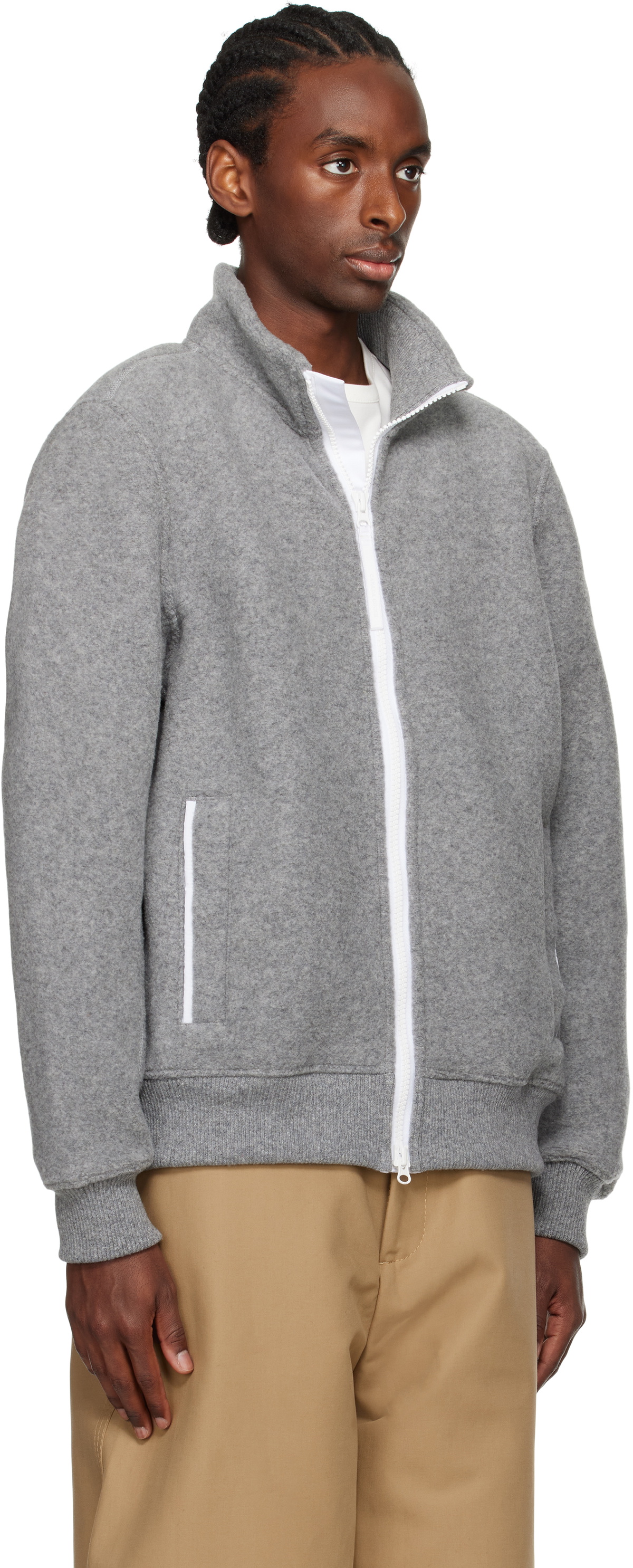 Canada Goose Gray Kind Fleece HUMANATURE Lawson Jacket