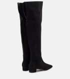 Manolo Blahnik Gore suede over-the-knee boots