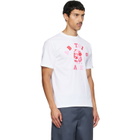 BAPE White ABC Camo College T-shirt