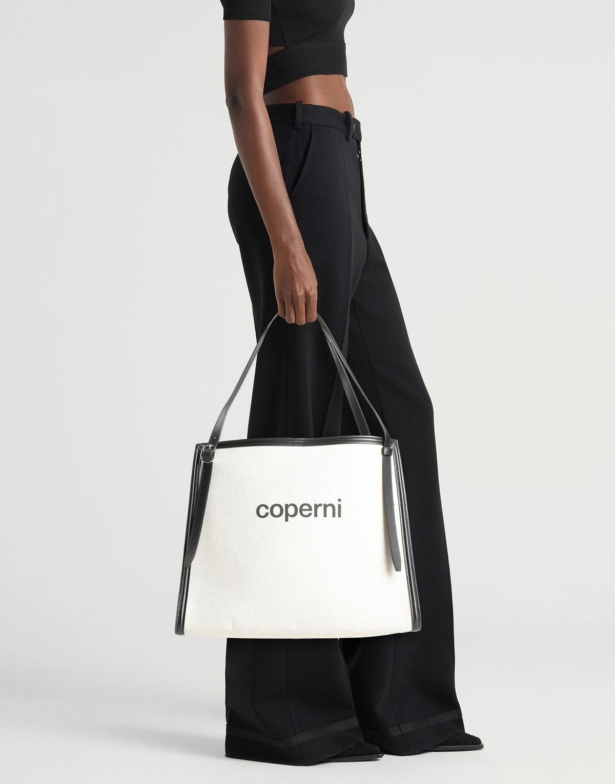 Coperni Womens Shoulder bag in Cream
