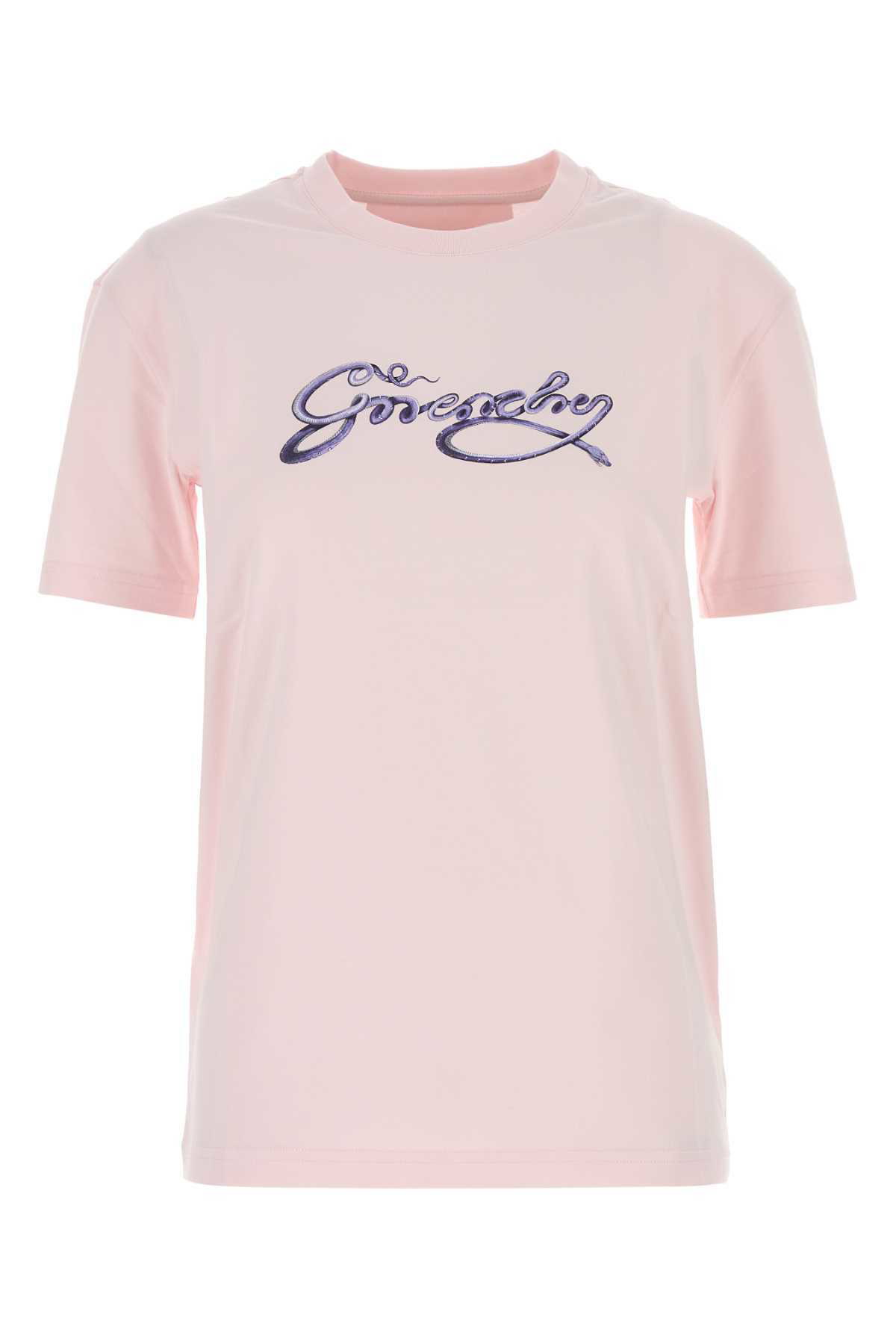 Tシャツ・カットソー GIVENCHY Woman T-Shirt Pink BW70F920GU 639 Givenchy roses-print Cotton T-shirt | Pink | FARFETCH JO