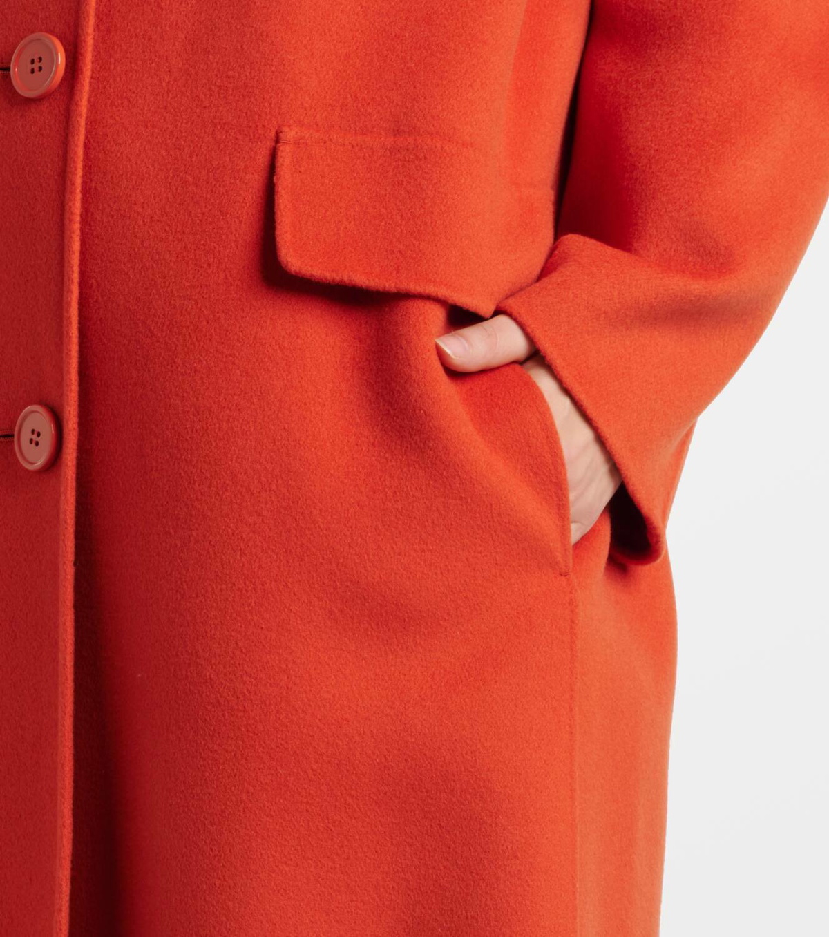 S Max Mara Single-breasted wool coat S Max Mara