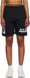 Heron Preston Black 'H.P. N.Y.' Shorts