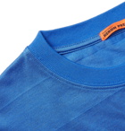Heron Preston - Logo-Appliquéd Cotton-Blend Jersey T-Shirt - Blue