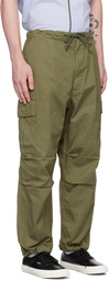 Comme des Garçons Homme Khaki Drawstring Cargo Pants