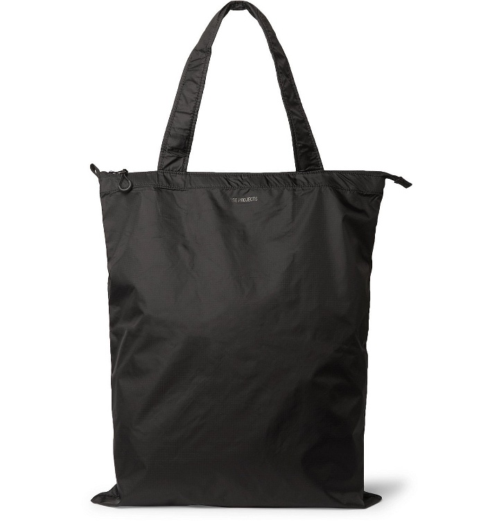 Photo: Norse Projects - Packable Ripstop Tote Bag - Black