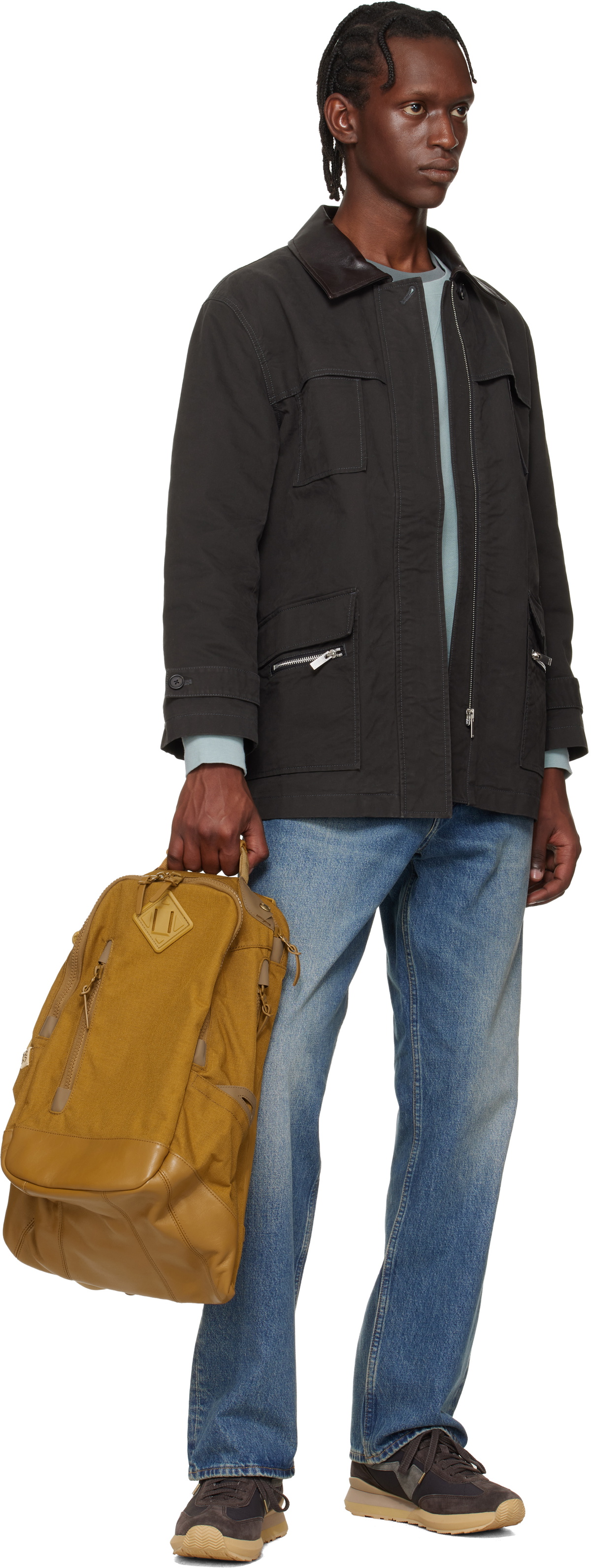 visvim Tan Cordura 20L Backpack
