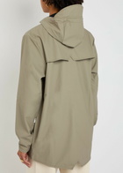 Rains W3 Hooded Rubberised Jacket Sage